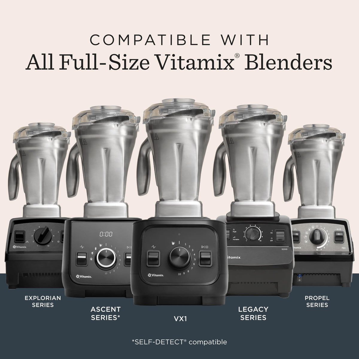 Vitamix compatibility with full-size blenders for versatile kitchen use