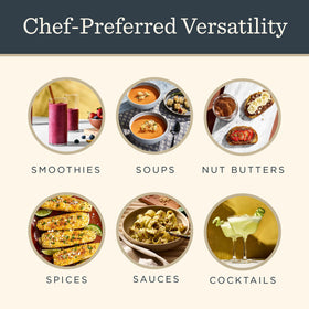 Vitamix odor-resistant container suitable for hot and acidic blends