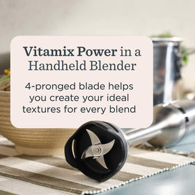 Five-foot cord provides flexible use in any kitchen.