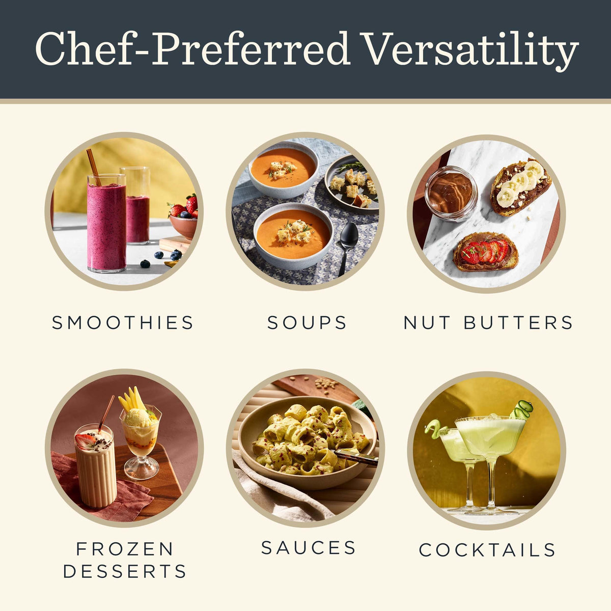 High-Speed setting on Vitamix 5200 for silky textures