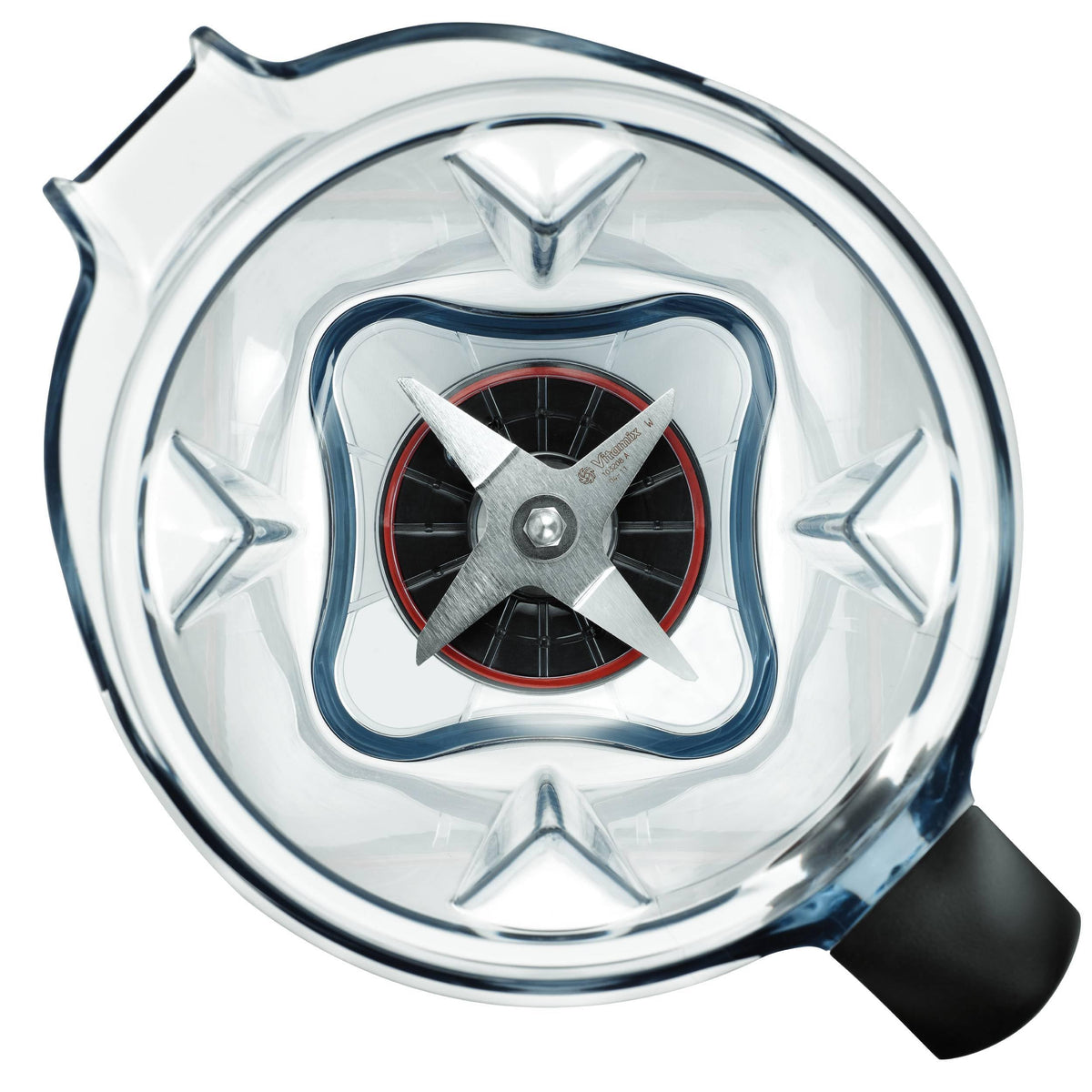 Vitamix self-cleaning cycle uses warm water and soap for fast cleaning.