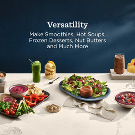 Vitamix Ascent X5 stainless-steel blades deliver consistent results