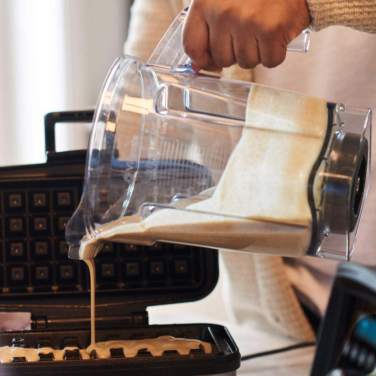 Vitamix compact design fits under most cabinets for convenient storage and quick use