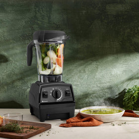 Vitamix Explorian 64-ounce container for large batch blending and meal prep.