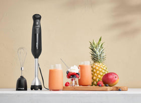 Vitamix immersion blender with whisk attachment for quick whipping