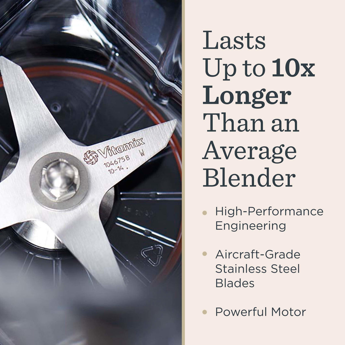 Vitamix Propel Series 750 variable-speed control lets you tailor blends.