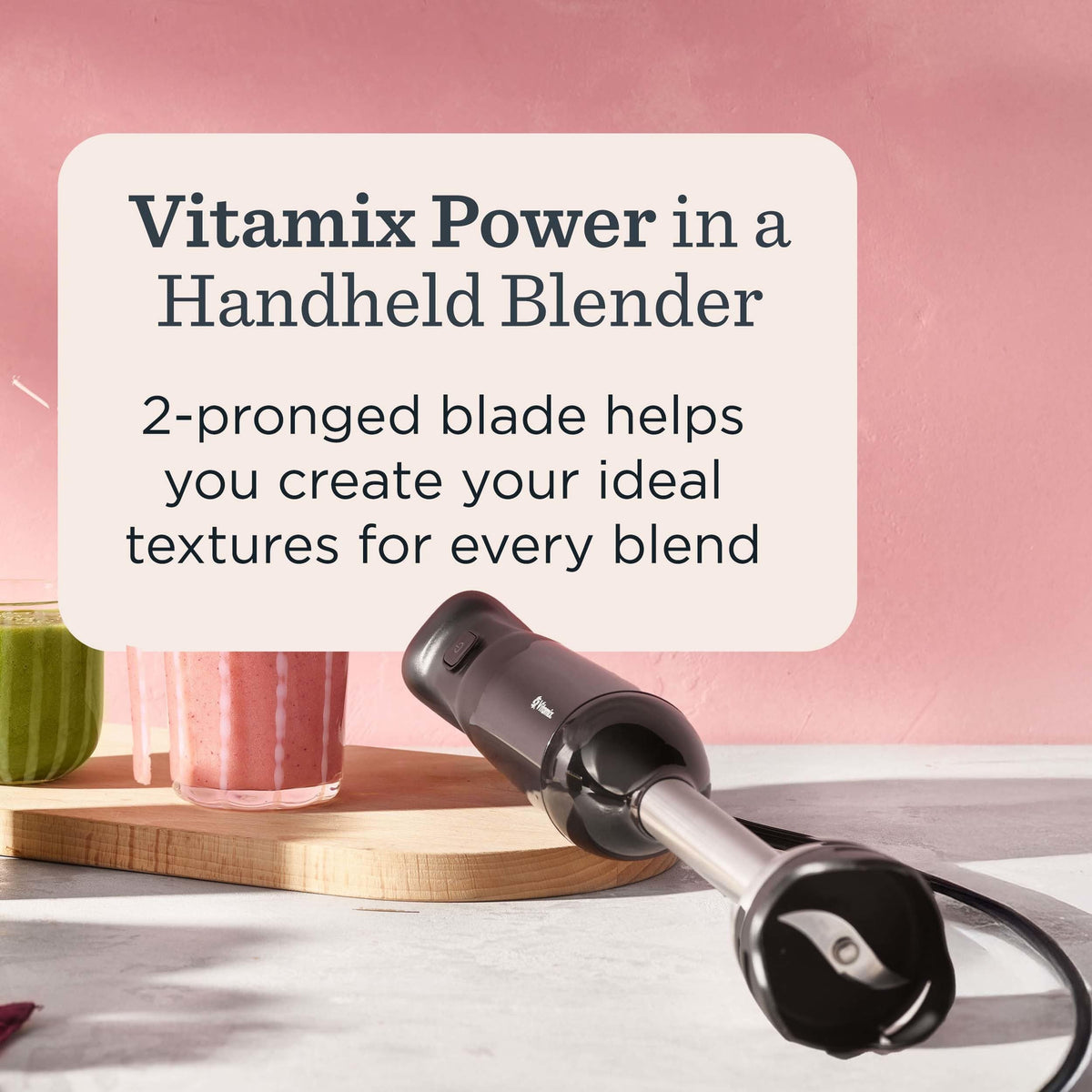 Vitamix whisk attachment whipping cream and batters quickly