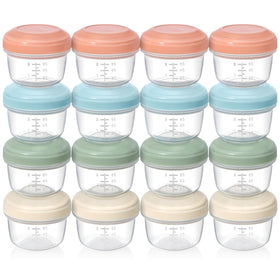 VITEVER 16-pack 4oz containers front view for organized meal prep