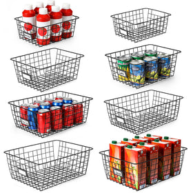 VITEVER 8-set Medium wire basket labeled for easy finding