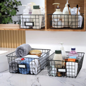 VITEVER 8-set Xlarge wire basket ready to organize cabinets