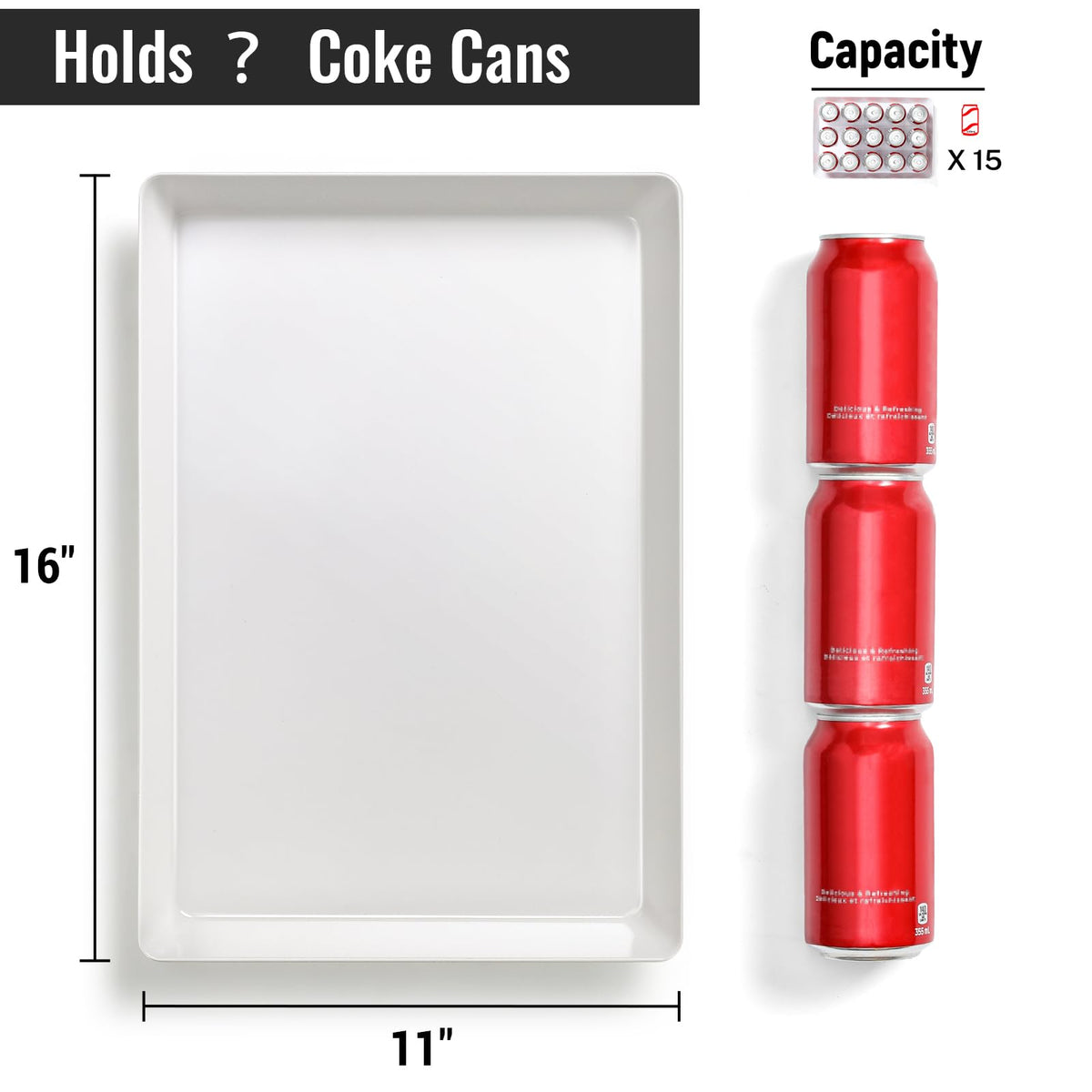 VITEVER durable shatter-proof trays prevent messes during party service.