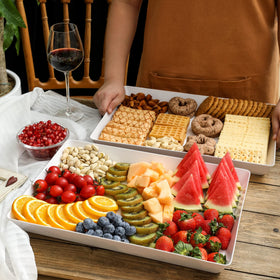 VITEVER pantry organization trays tidying shelves and sundries.