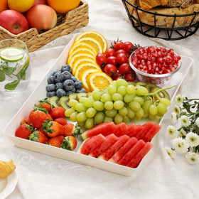 VITEVER reusable serving platters support versatile kitchen display.