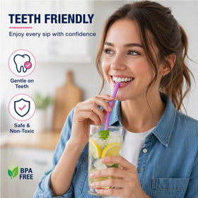 Includes cleaning brush for Vitrix straw care and maintenance.