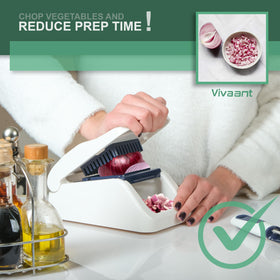 Vivaant compact kitchen aid stored neatly in a cabinet