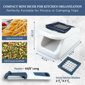 Vivaant easy-clean detachable parts ready for dishwasher cleaning