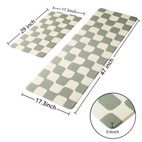 VivaNest anti-fatigue foam kitchen mat close-up showing cushioned surface for standing tasks