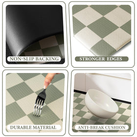 VivaNest easy-clean PVC surface resists spills and crumbs