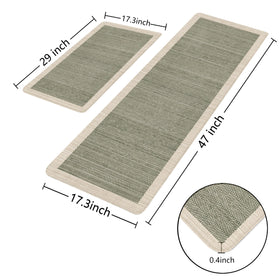 VivaNest boho arrow-striped rug resists oil and water spills