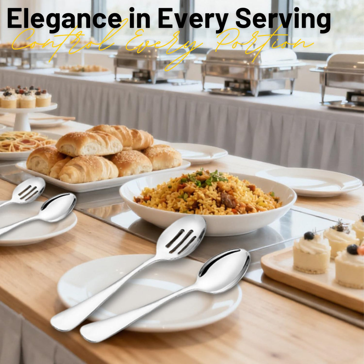 VIVANI 18/0 food-grade stainless steel, nickel-free and built for everyday use.