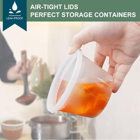 Microwave-safe Vivigu deli containers for reheating meals