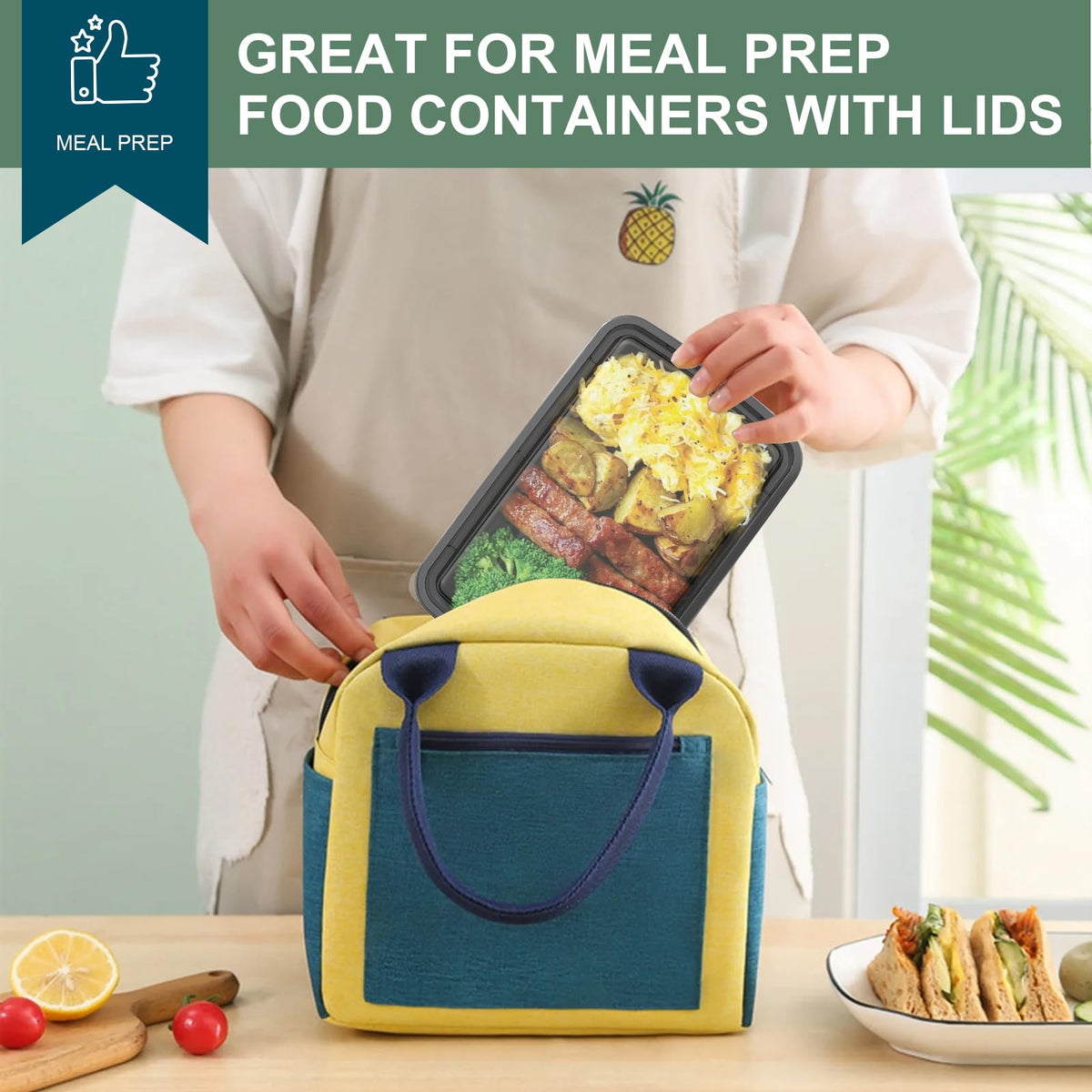 Vivigu microwave-safe container for quick reheating.