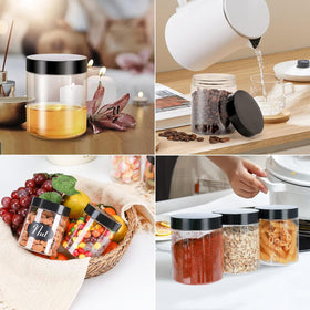 Vivimee-diy-projects jars illustrate uses for lip balms, oils, and crafts.
