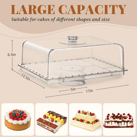 VIVIRBIEN 8-in-1 acrylic stand transforms into charcuterie or salad board