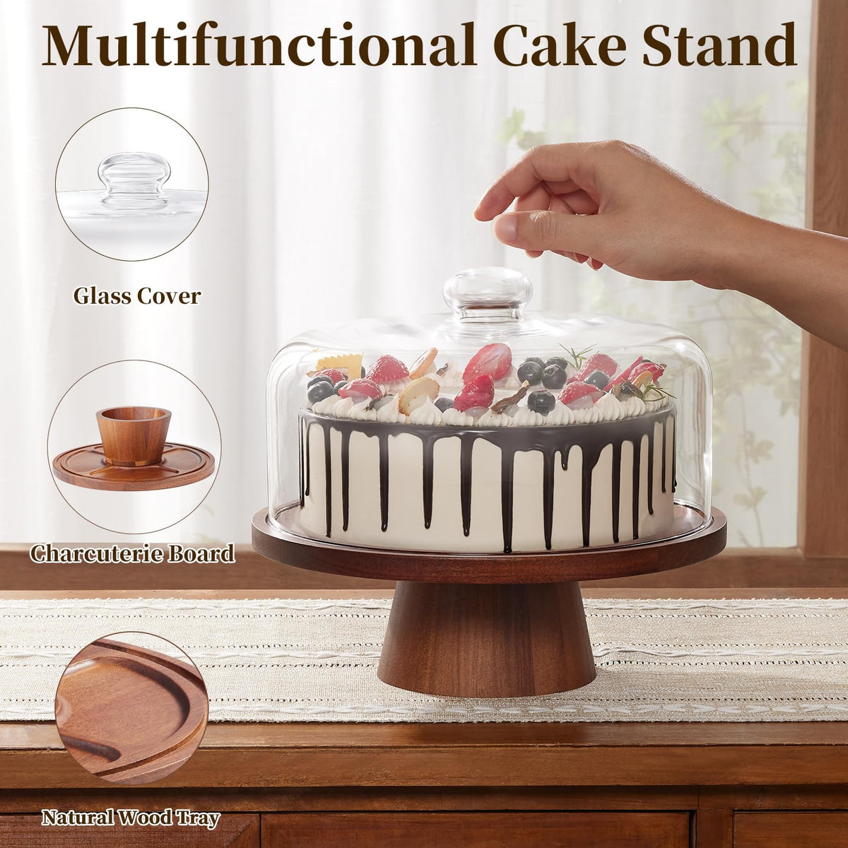 VIVIRBIEN magnetic pedestal connection demonstrates easy assembly and balance.