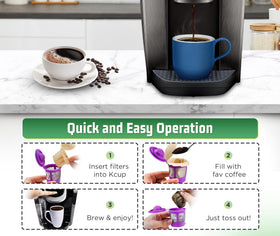 VIVI SKY convenient disposable filter for quick brewing.
