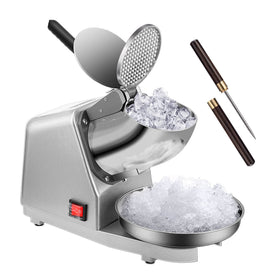 VIVOHOME electric ice crusher with dual blades for fast, fluffy shaved ice.