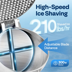 Vivohome precision ice outlet chute directs ice smoothly for mess-free operation