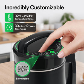 VIVOSUN four-blade rotation system enhancing infusion and flavor retention