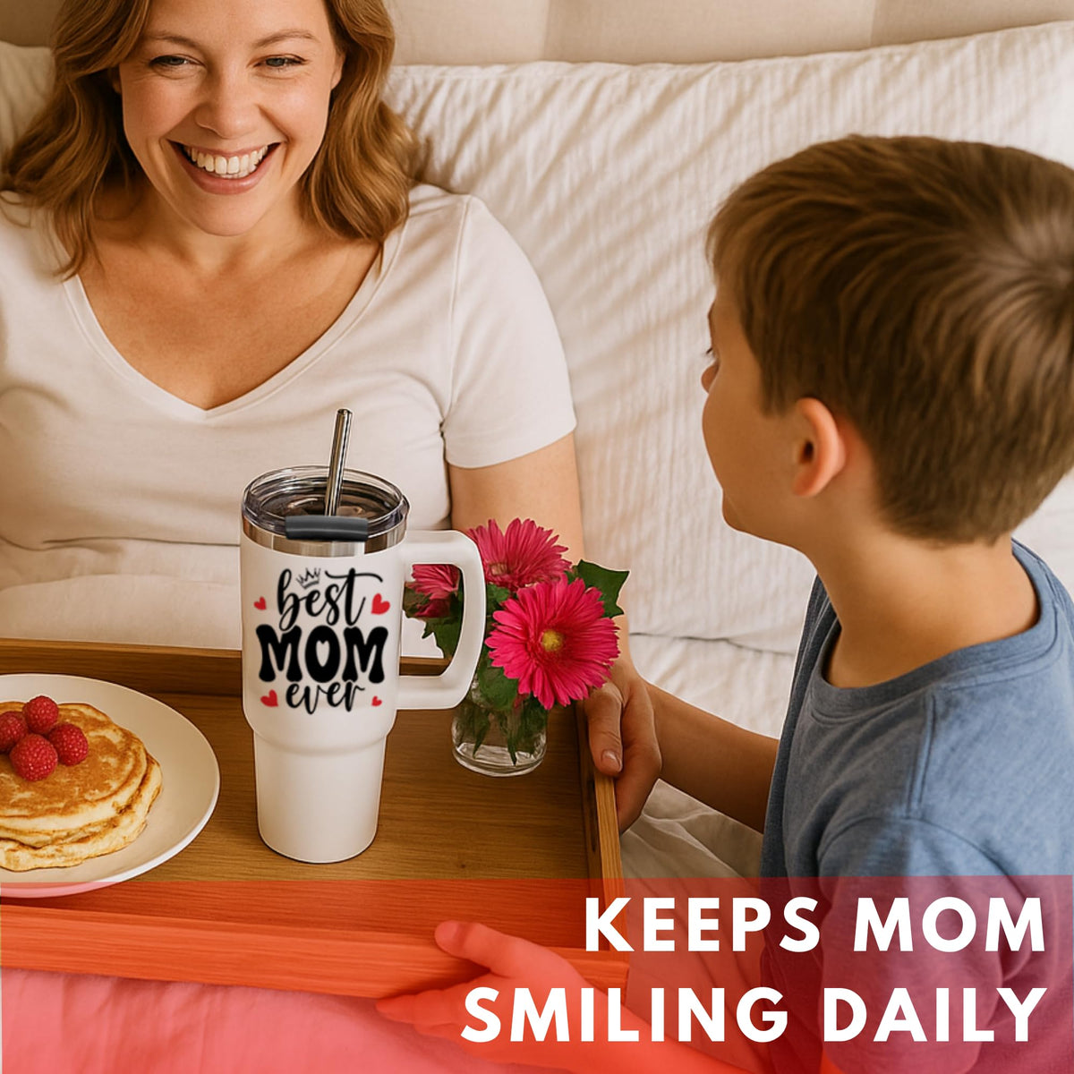 Vivulla68 Cute Mother Day Gift Tumbler celebrates mom with practical hydration
