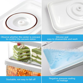 Vixino BPA-free material ensures safe daily storage.