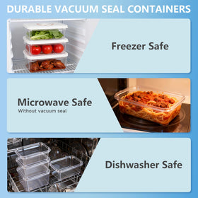 Vixino leak-proof lid prevents spills during storage.