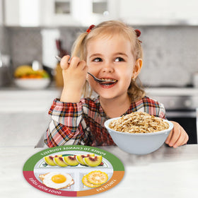 Viynran stylish plate set supports healthier, convenient dining.