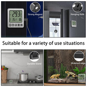 VLEJEARI high low alarm clearly alerts temperature excursions