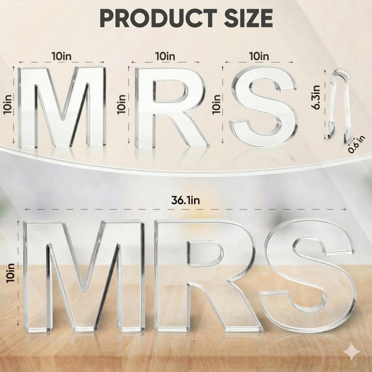 VLN DESIGNS MRS Charcuterie Letters offer fillable grazing displays for engagements.