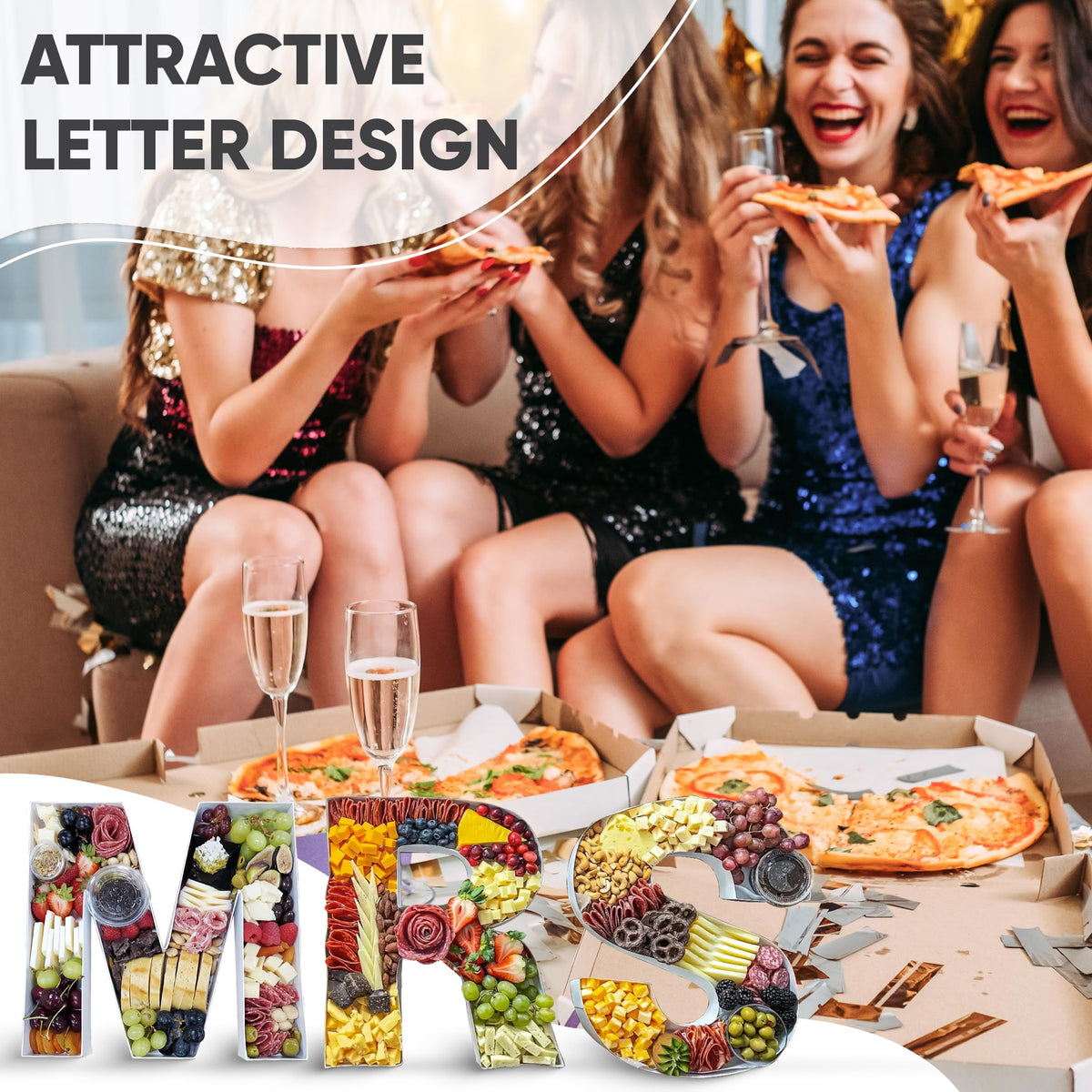 VLN DESIGNS MRS Charcuterie Letters—easy to use and transport.