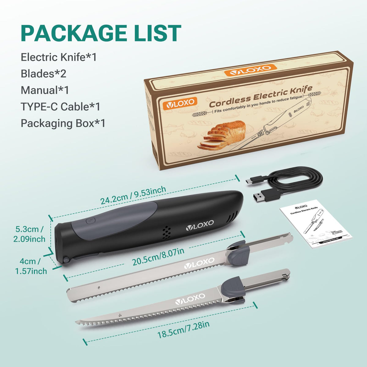 VLOXO fish fillet blade suitable for delicate seafood prep.