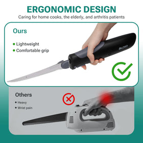 VLOXO safety-lock mechanism highlighting secure, controlled cutting.