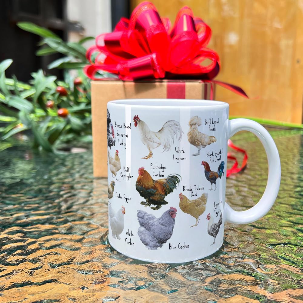 VLUG bird breed mug gift box with premium packaging.