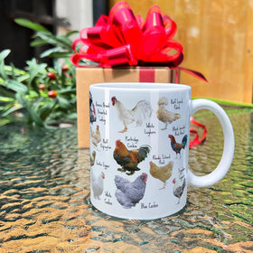 VLUG bird breed mug gift box with premium packaging.