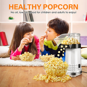 Vminno butter melter tray integrated with popcorn maker for easy topping.