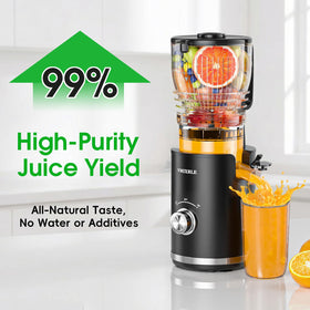 VMIXBLE slow masticating juicer delivers low-noise performance during pressing