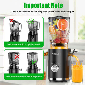 VMIXBLE torque auger boosts juice yield while preserving flavor during extraction