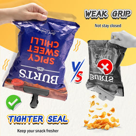 VNDUEEY chip clip sealing snack bags to keep contents fresh