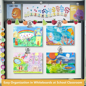 VNDUEEY easy-attachment-fridge-magnet image highlights tool-free setup.