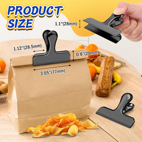 VNDUEEY heavy-duty clip in kitchen use for sealing various snack and coffee bags